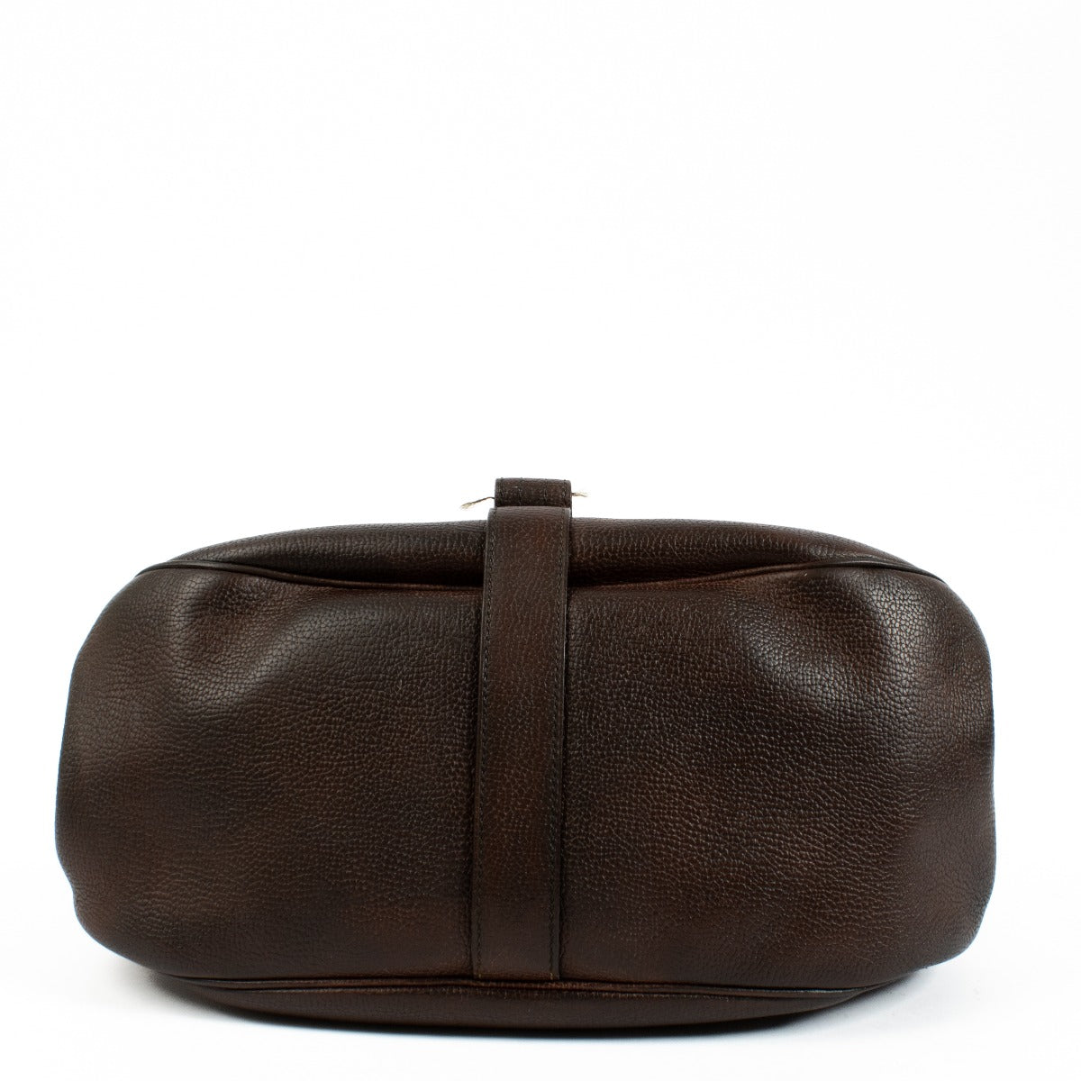 Delvaux Brown Leather Cerceau GM Bag