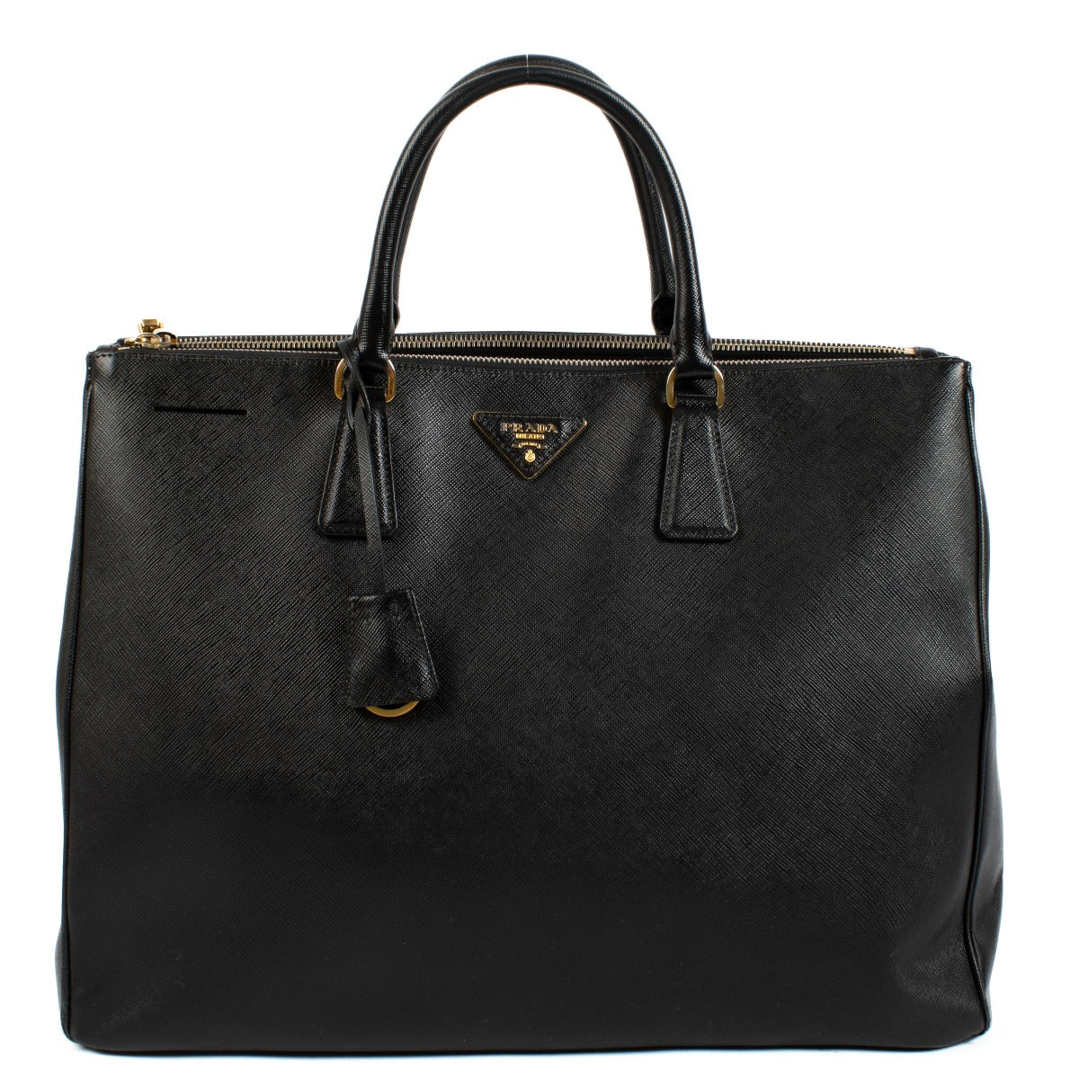 Prada Black Saffiano Leather Extra-Large Galleria Bag