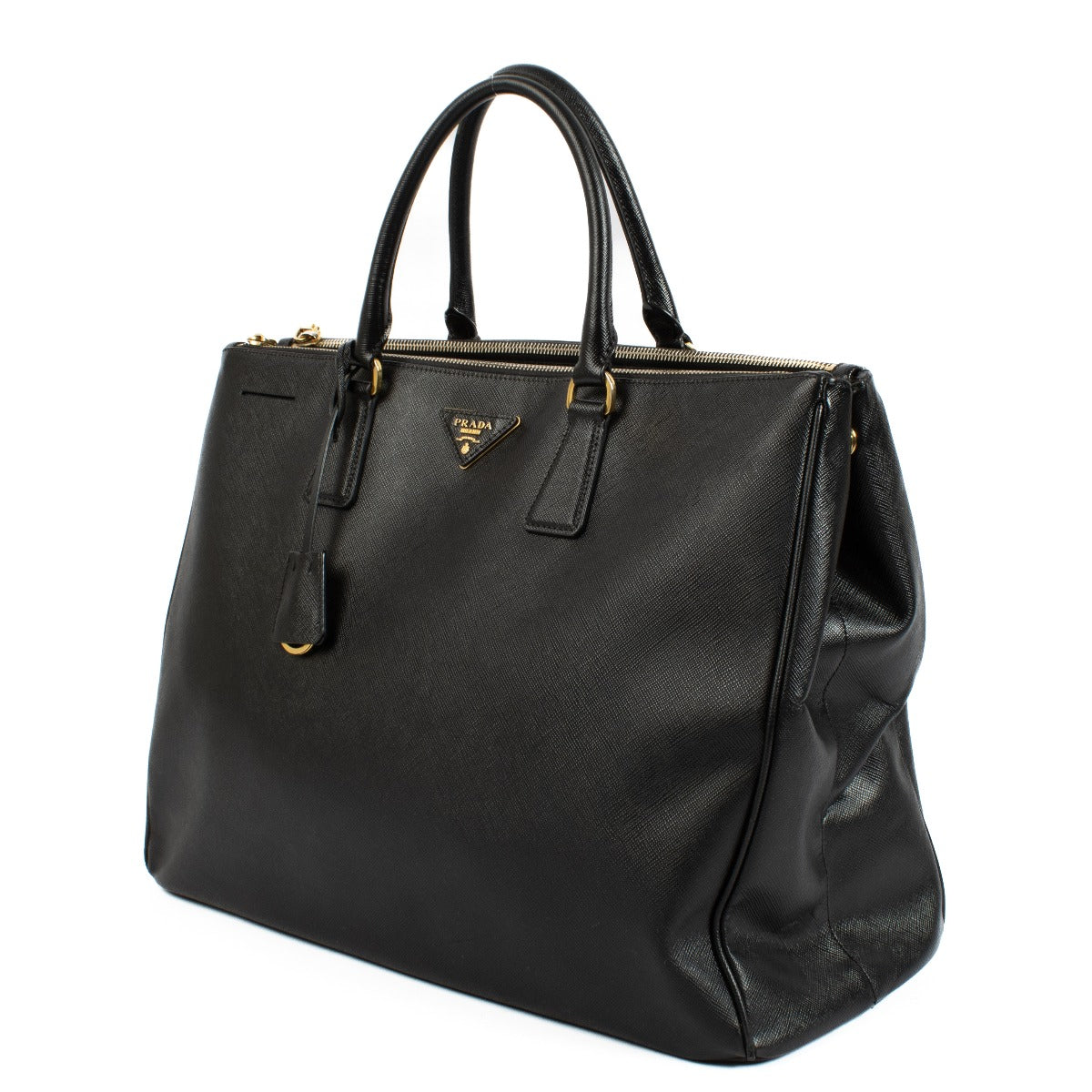 Prada Black Saffiano Leather Extra-Large Galleria Bag