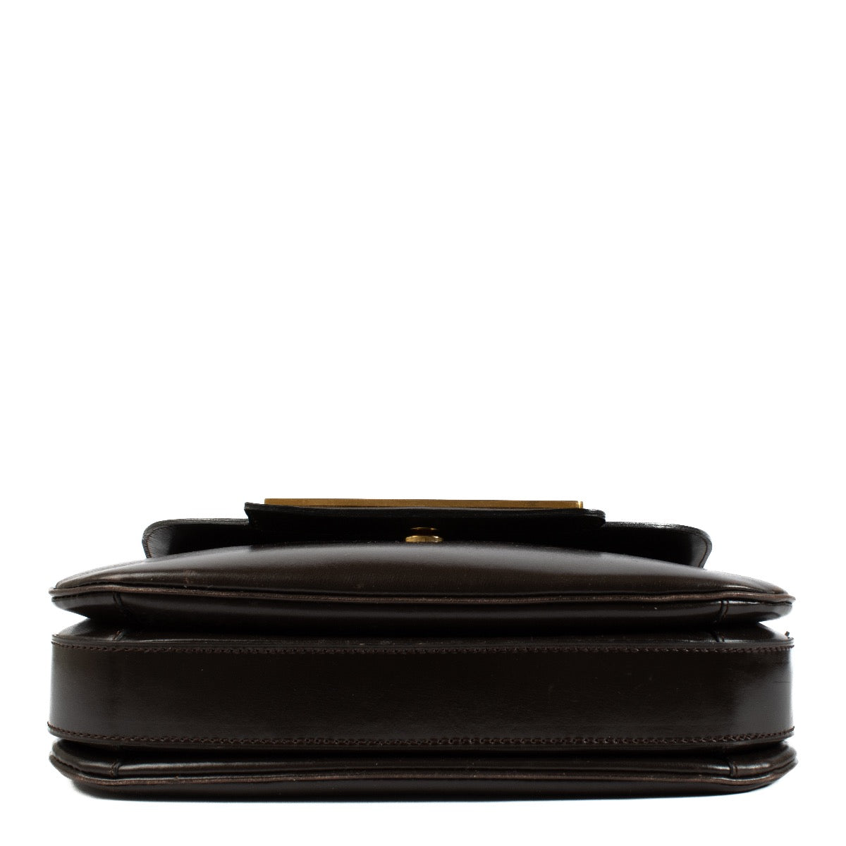 Authentic second hand Delvaux Brown Box Calf Vintage Bag on Labellov.com