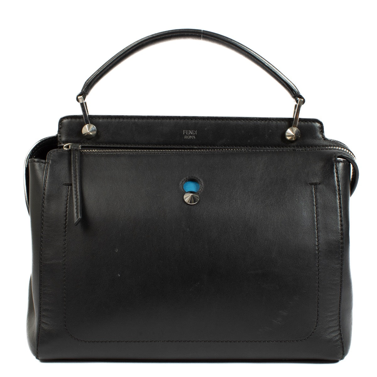 Authentic second hand Fendi Black Dotcom Bag on Labellov.com