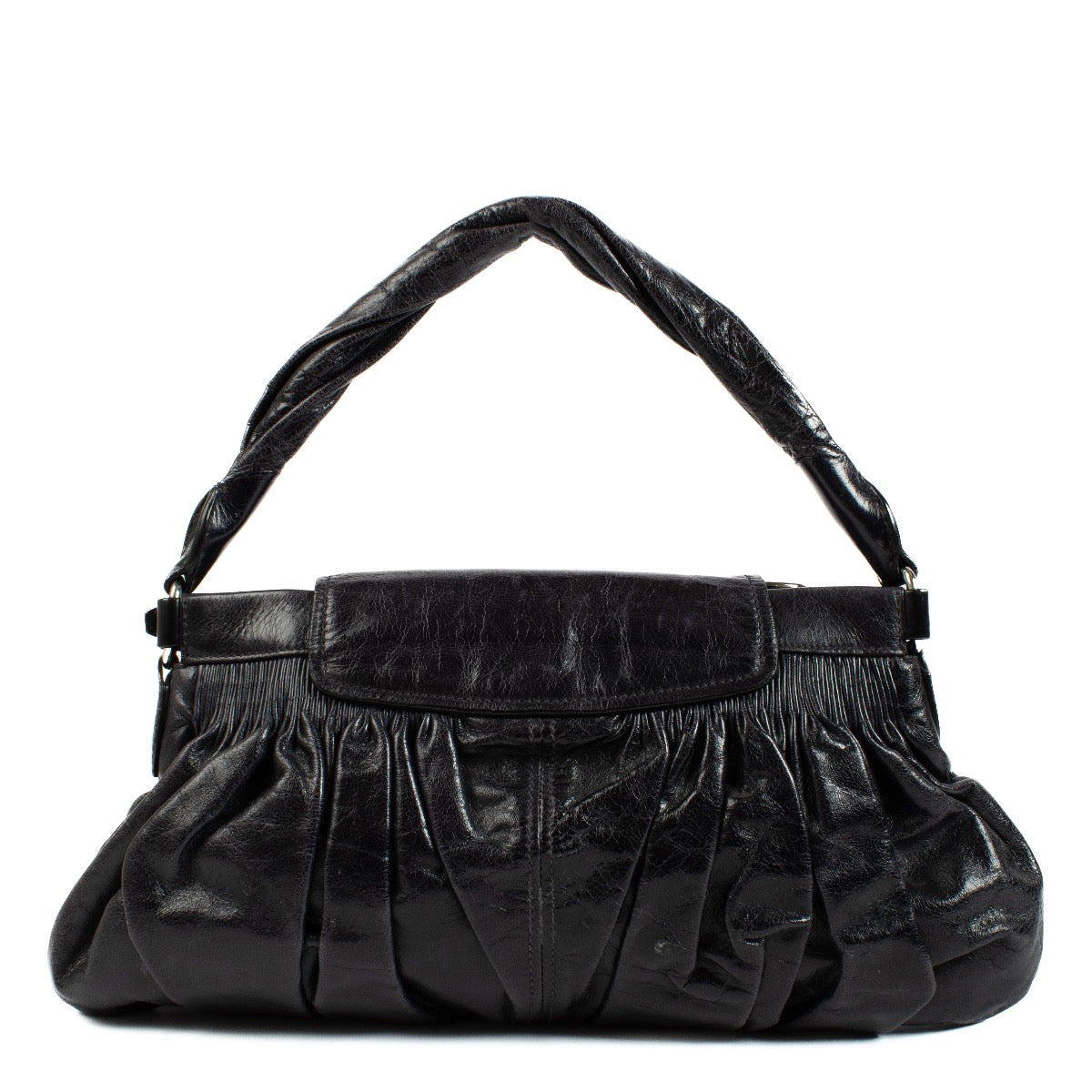 Authentic second hand Miu Miu Black shoulder bag on Labellov.com