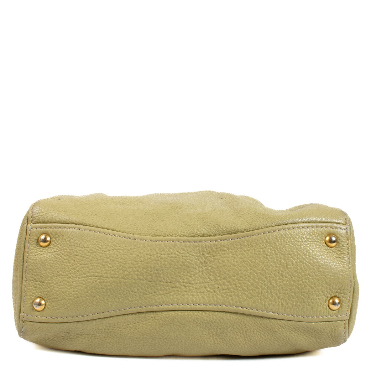 Authentic second hand Miu Miu Yellow Top Handle bag on Labellov.com