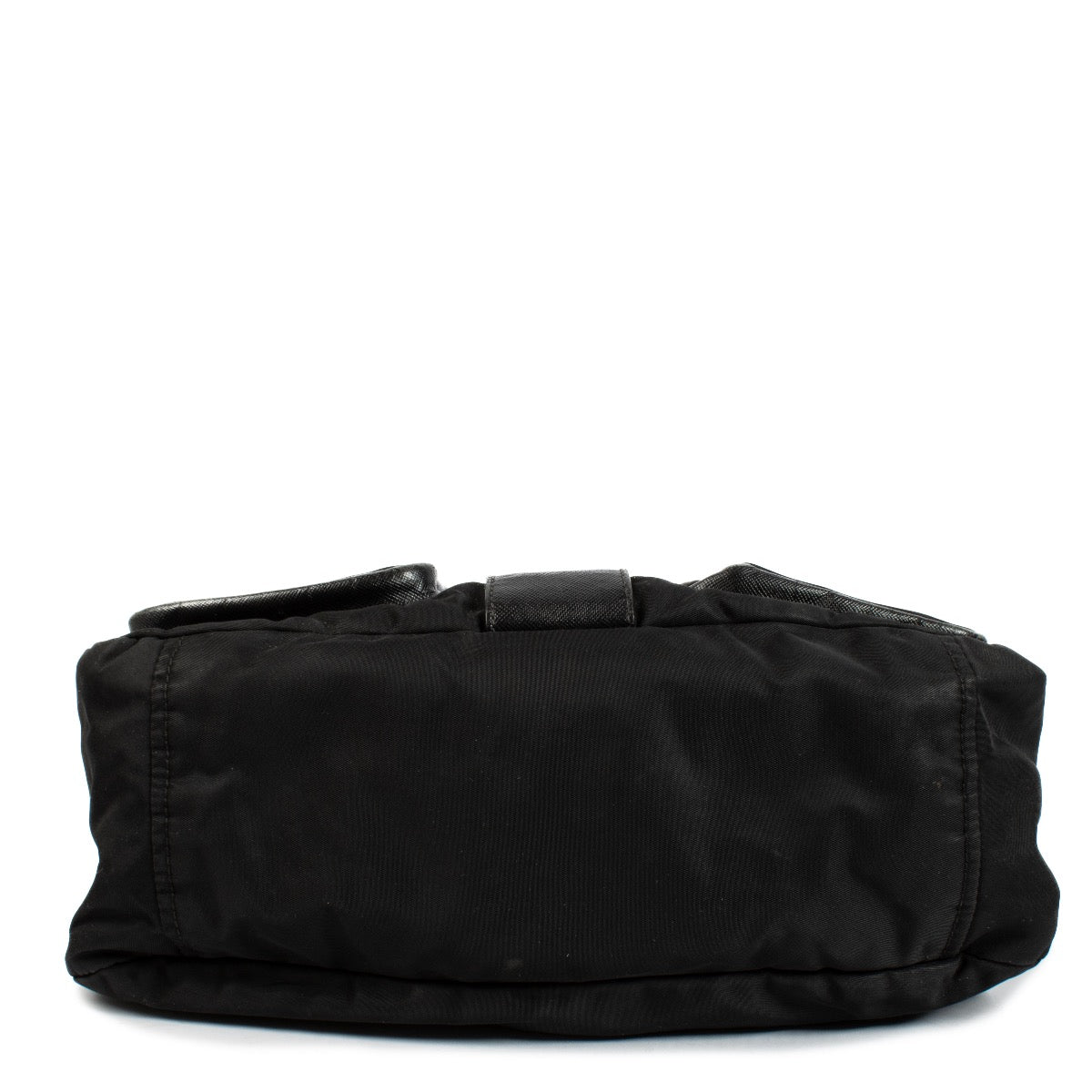 Authentic second hand Prada Black Nylon Messenger Bag on Labellov.com
