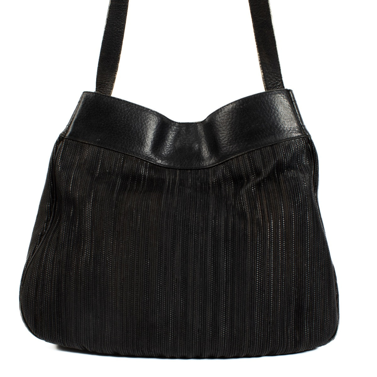 Authentic second hand Delvaux Black Toile de Cuir Bag on Labellov.com