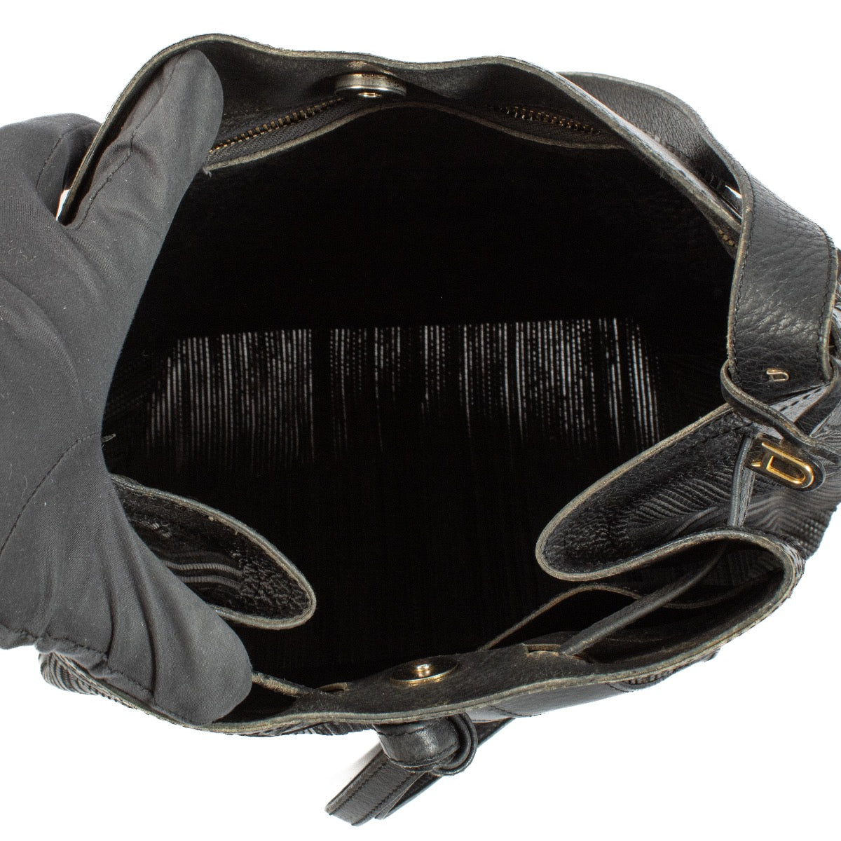 Authentic second hand Delvaux Black Toile de Cuir Bag on Labellov.com