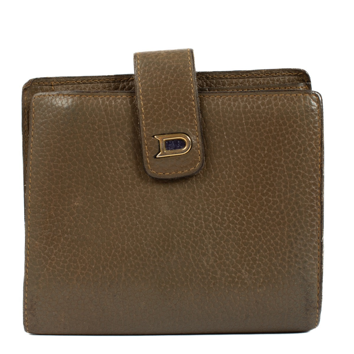 Buy authentic second hand Delvaux Brown Leather Wallet at Labellov.com