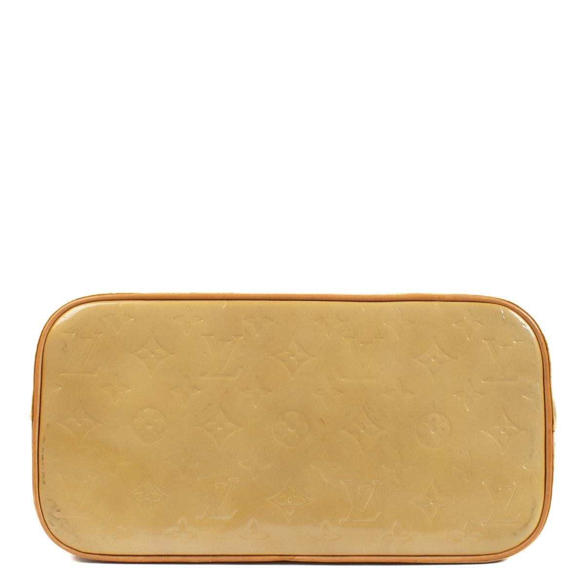 Authentic second hand Louis Vuitton Yellow Monogram Vernis Houston Bag on Labellov.com