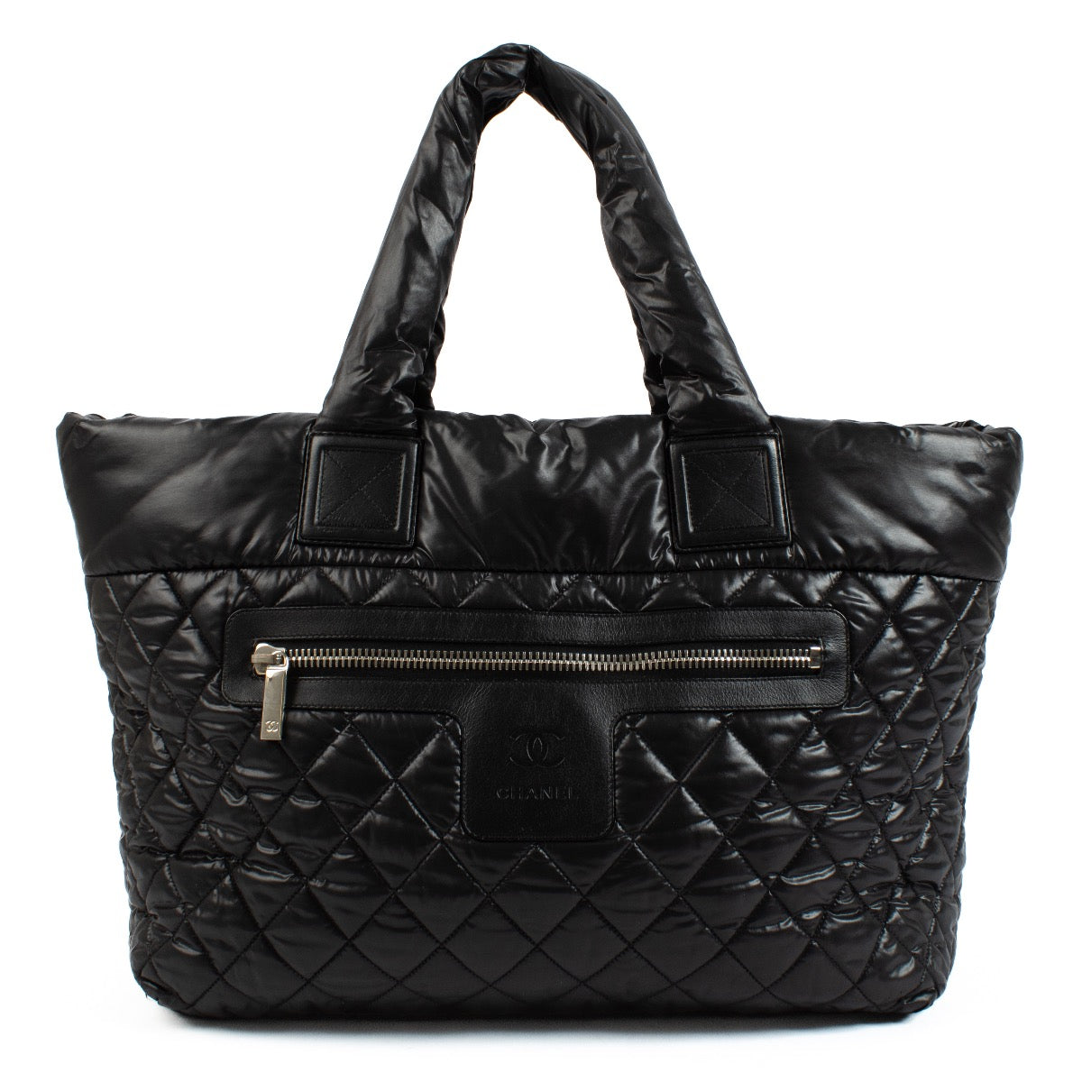 Authentic second hand Chanel Black Coco Cocoon Tote Bag on Labellov.com