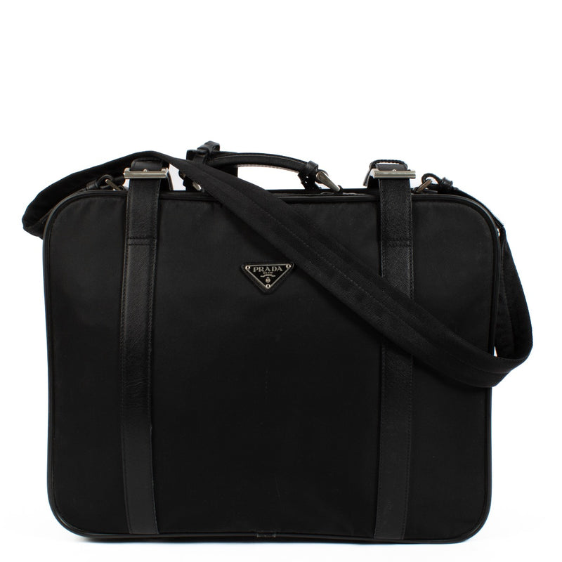 Authentic second hand Prada Black Nylon Travel Bag on Labellov.com