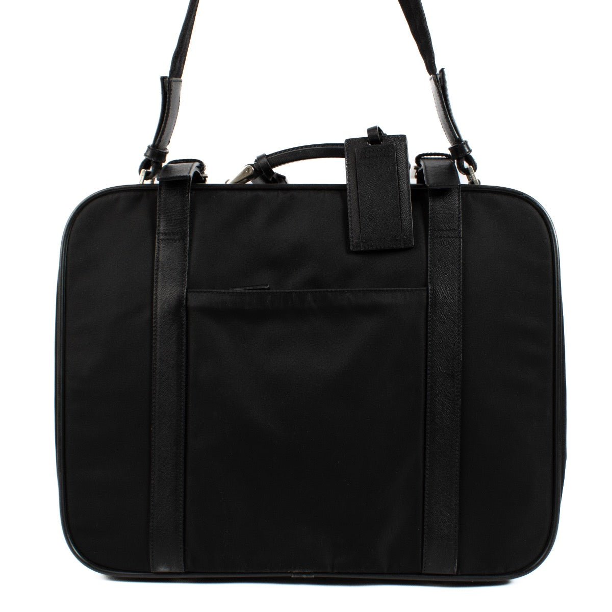 Authentic second hand Prada Black Nylon Travel Bag on Labellov.com