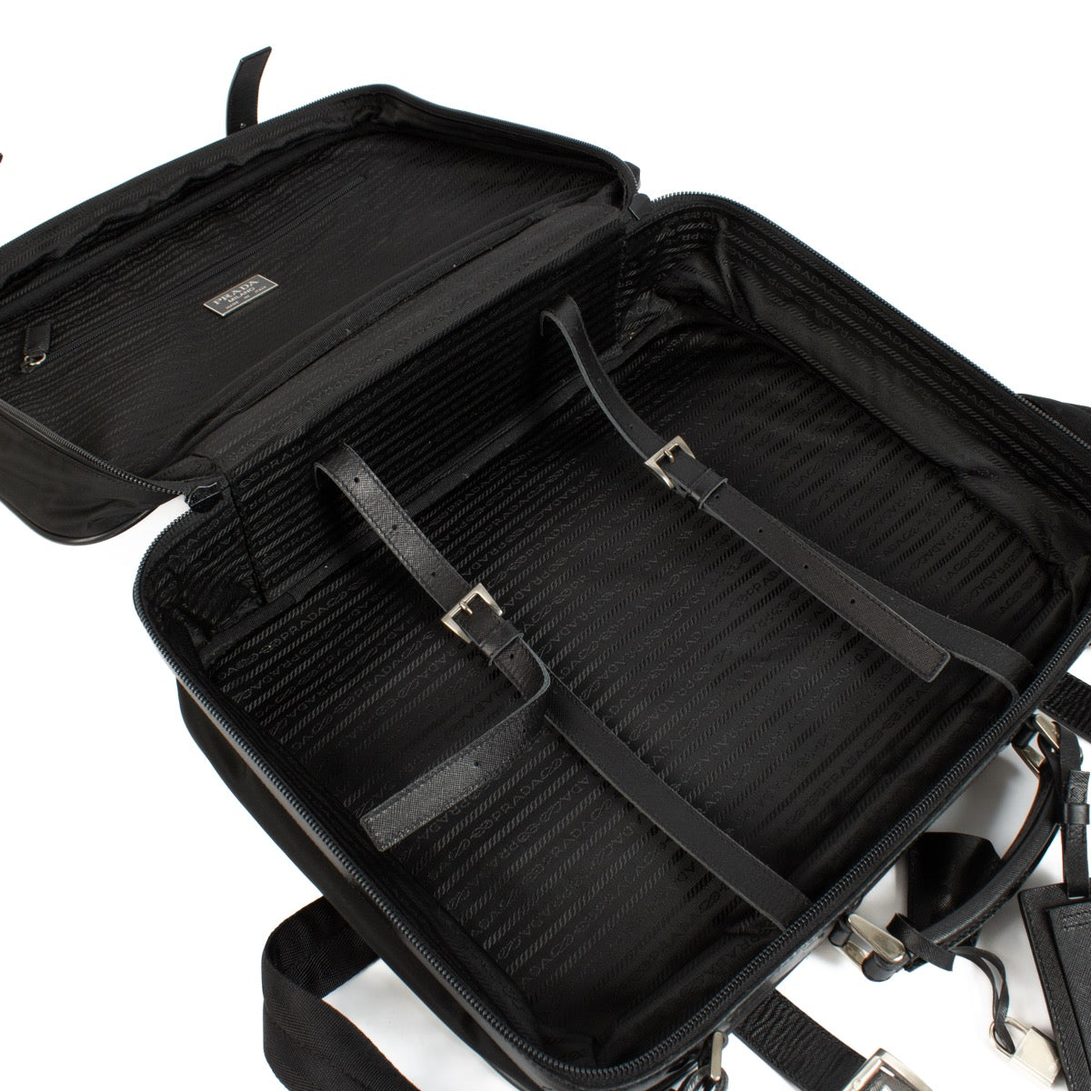 Authentic second hand Prada Black Nylon Travel Bag on Labellov.com