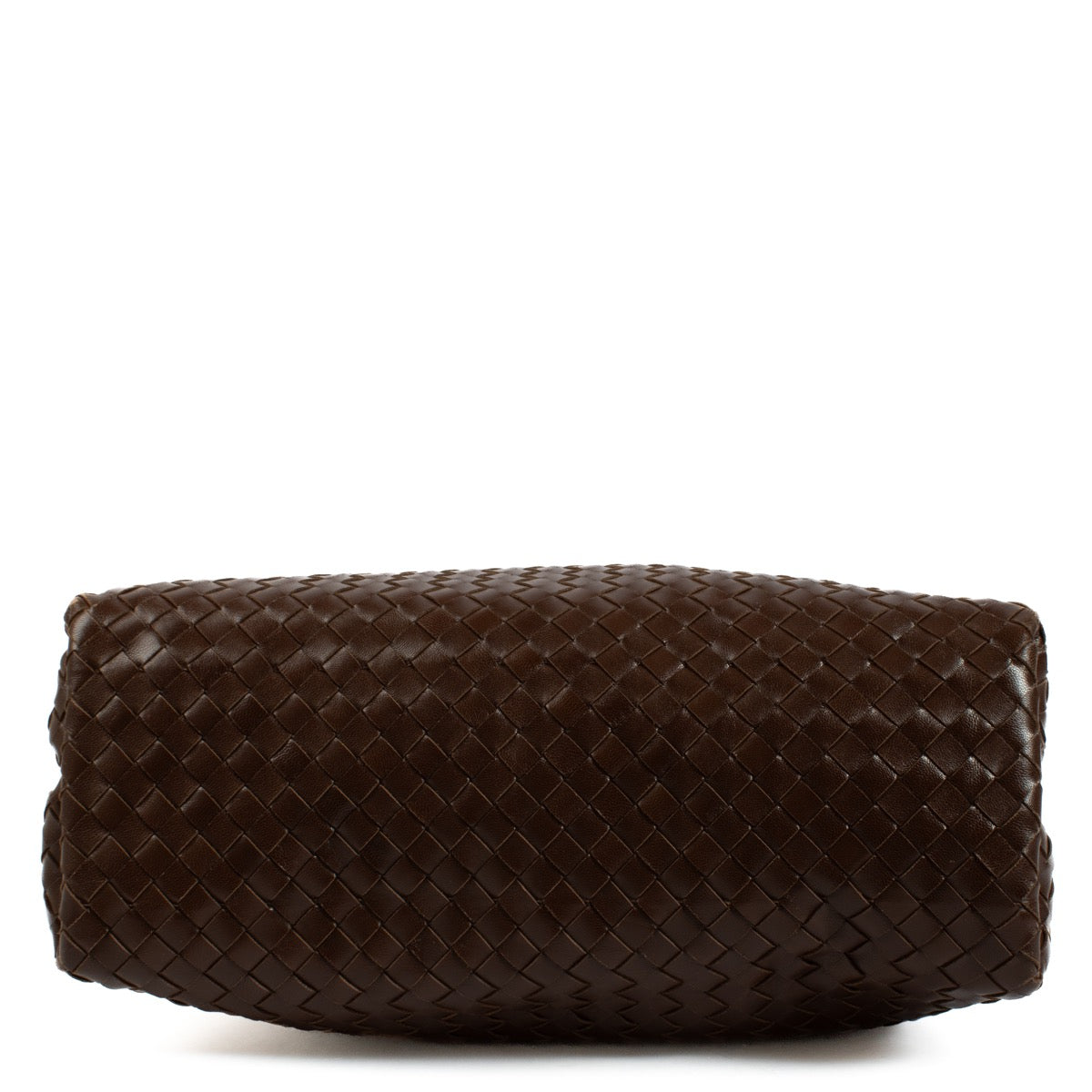 Authentic second hand Bottega Veneta Brown Intrecciato The Fold Bag on Labellov.com
