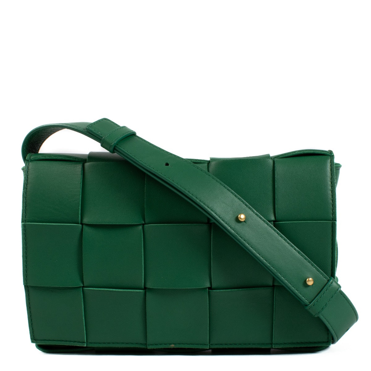 Authentic second hand Bottega Veneta Racing Green Cassette bag on Labellov.com