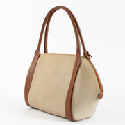 Authentic second hand Delvaux Beige Canvas Perle Bag on Labellov.com
