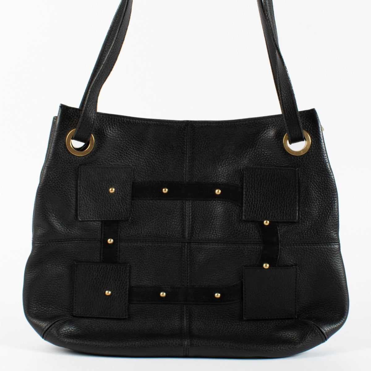 Authentic second hand Delvaux Black Emile Baudier Shoulder Bag on Labellov.com
