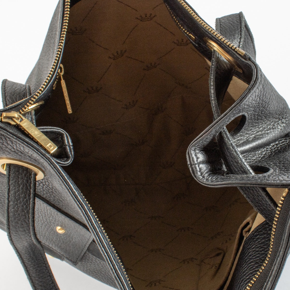 Authentic second hand Delvaux Black Emile Baudier Shoulder Bag on Labellov.com