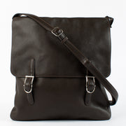 Authentic pre-loved Delvaux Brown Kot Kot Messenger Bag on Labellov.com