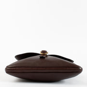 Authentic preloved Delvaux Burgundy Kot Messenger Bag on Labellov.com