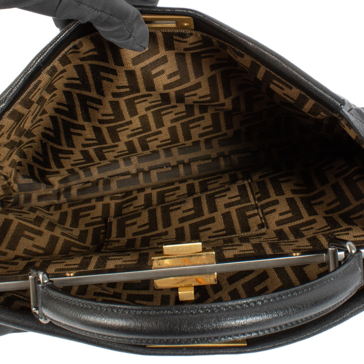 Shop 100% authentic Fendi Black Large Peekaboo Bag on Labellov.com