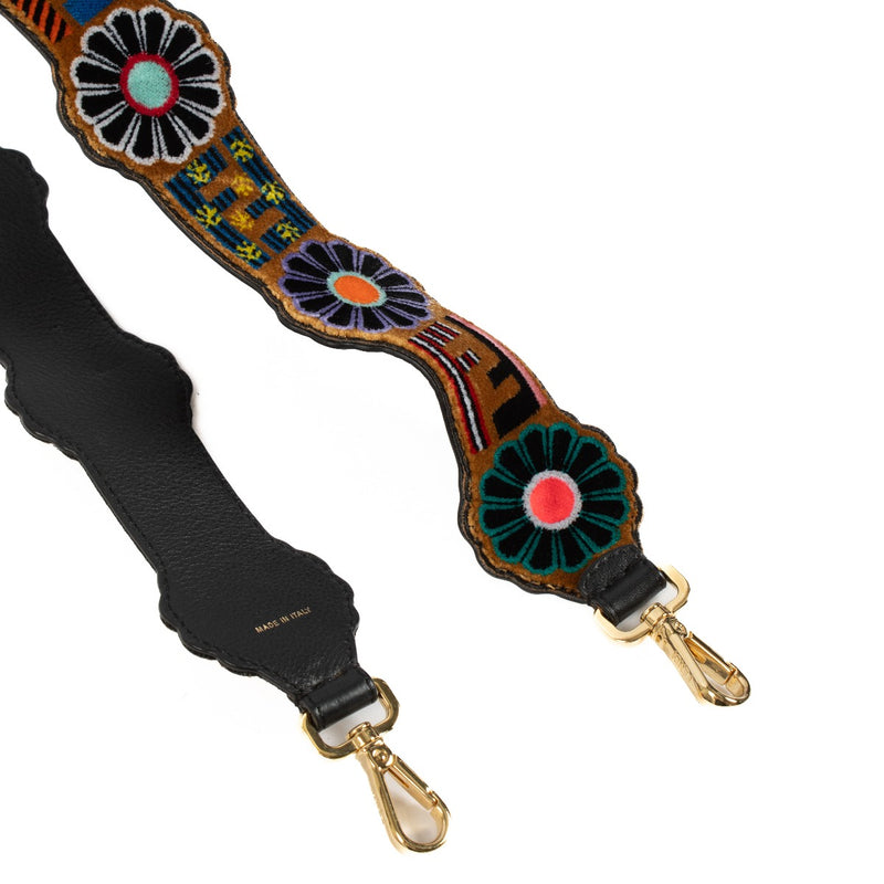 Fendi Multicolor FF Flower Strap You Strap