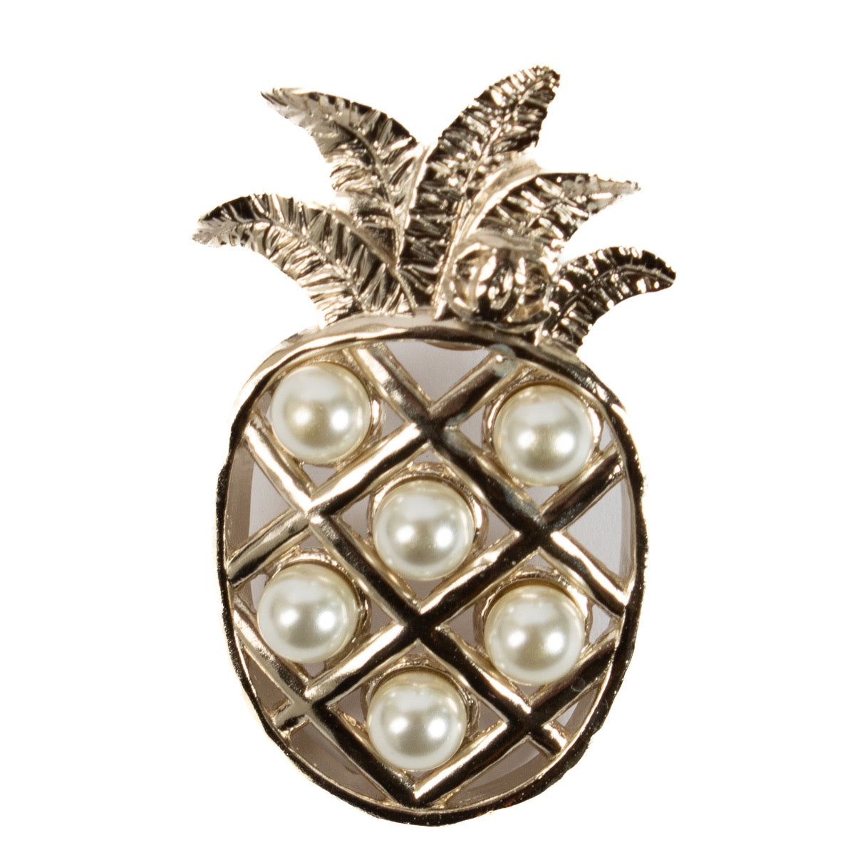 Buy authentic second hand Chanel 17C Pineapple Brooch at Labellov.com