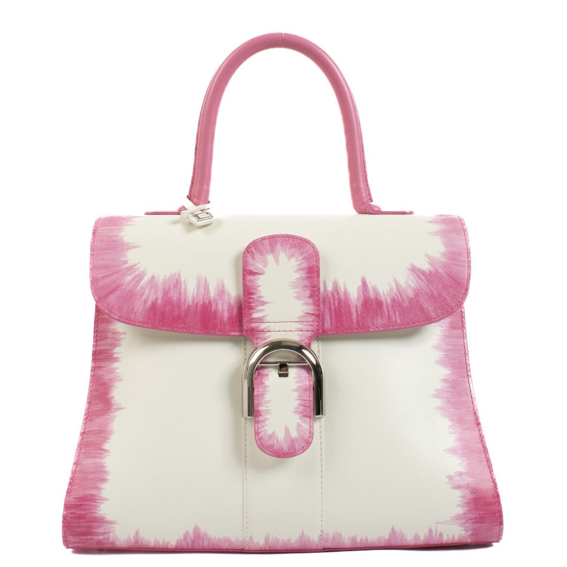 Delvaux Flamingo Cuir Oeillet Brillant MM