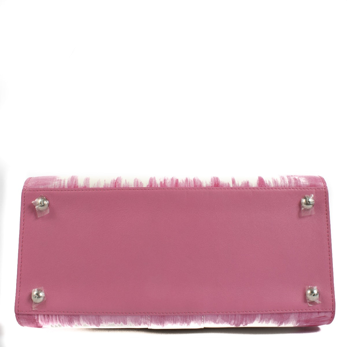 Delvaux Flamingo Cuir Oeillet Brillant MM