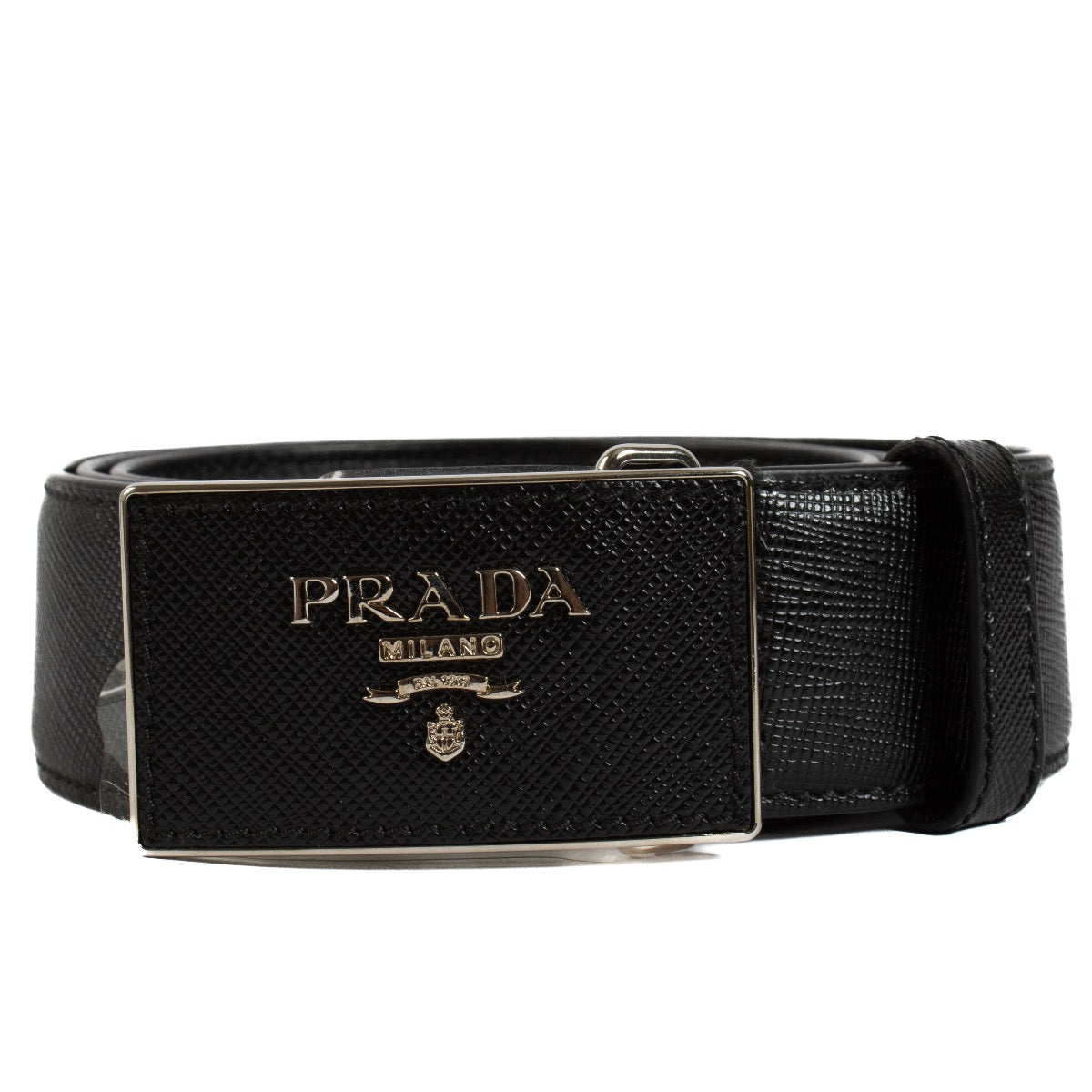 Authentic second hand Prada Black Leather Belt on Labellov.com