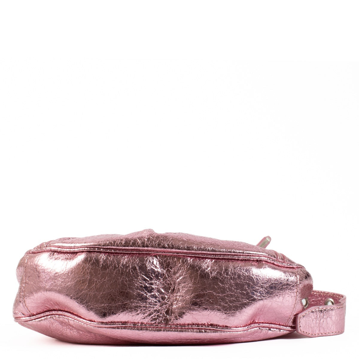 Authentic second hand Balenciaga Metallic Pink Rhinestone Le Cagole XS on Labellov.com