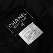 Buy authentic second hand at Chanel 97P Black Silk Organza Dress - Size 44 Labellov.com