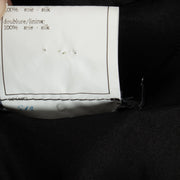 Buy authentic second hand at Chanel 97P Black Silk Organza Dress - Size 44 Labellov.com