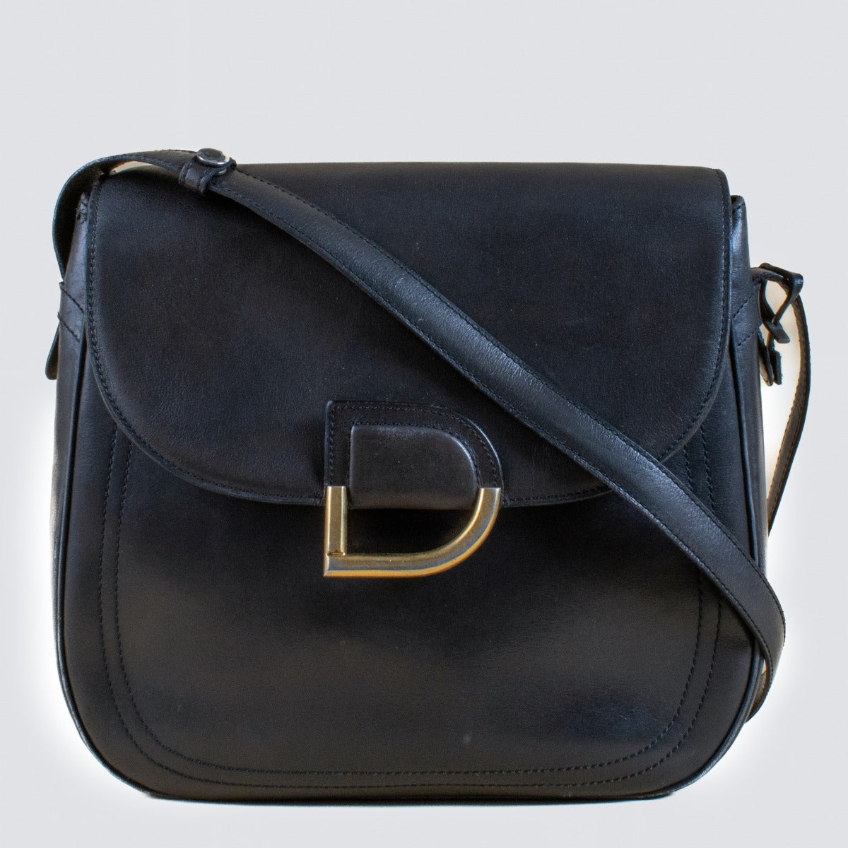 shop 100% authentic second hand Delvaux Brown D Crossbody Bag on Labellov.com