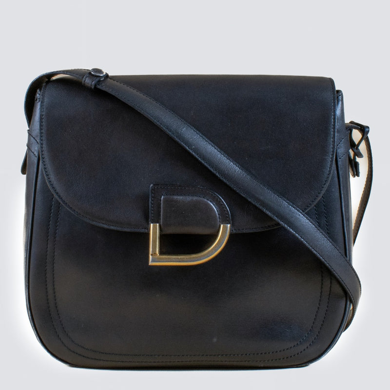 shop 100% authentic second hand Delvaux Brown D Crossbody Bag on Labellov.com