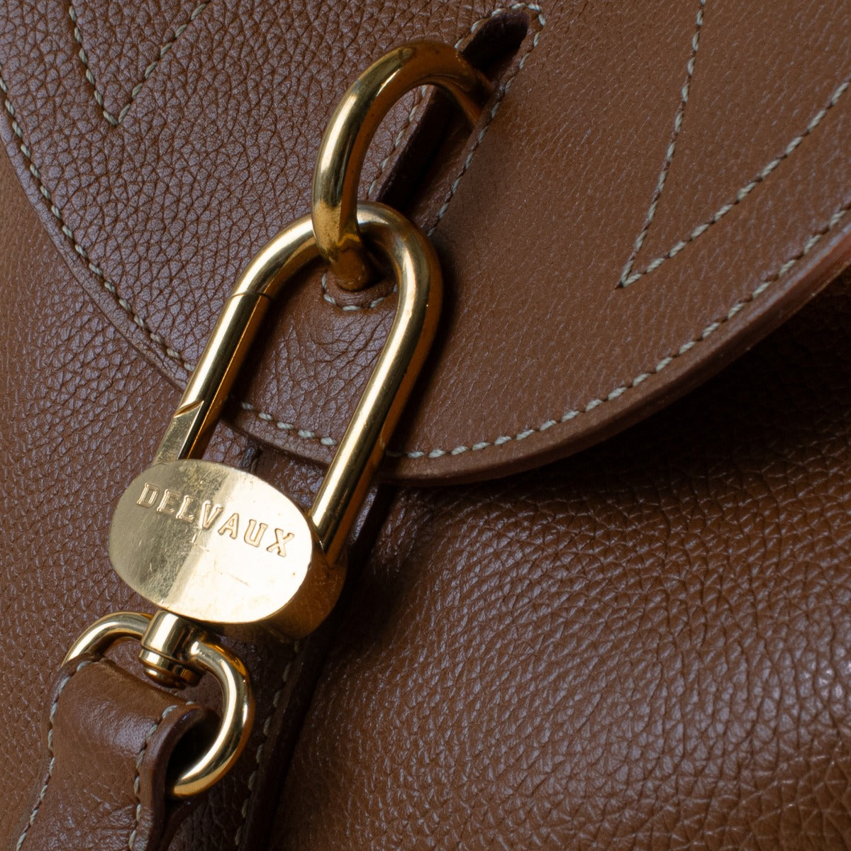 Shop 100% authentic second hand Delvaux Camel Lucifer PM Backpack on Labellov.com