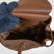 Shop 100% authentic second hand Delvaux Camel Lucifer PM Backpack on Labellov.com