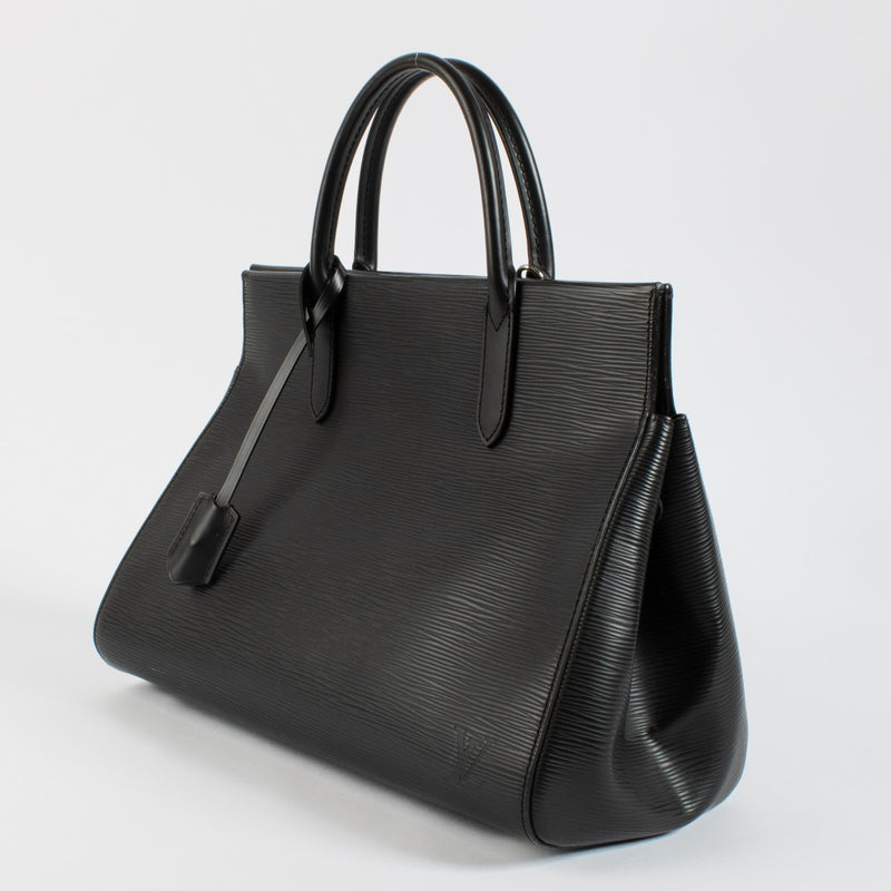 Shop 100% authentic second hand Louis Vuitton Black Epi Marly MM Bag on Labellov.com