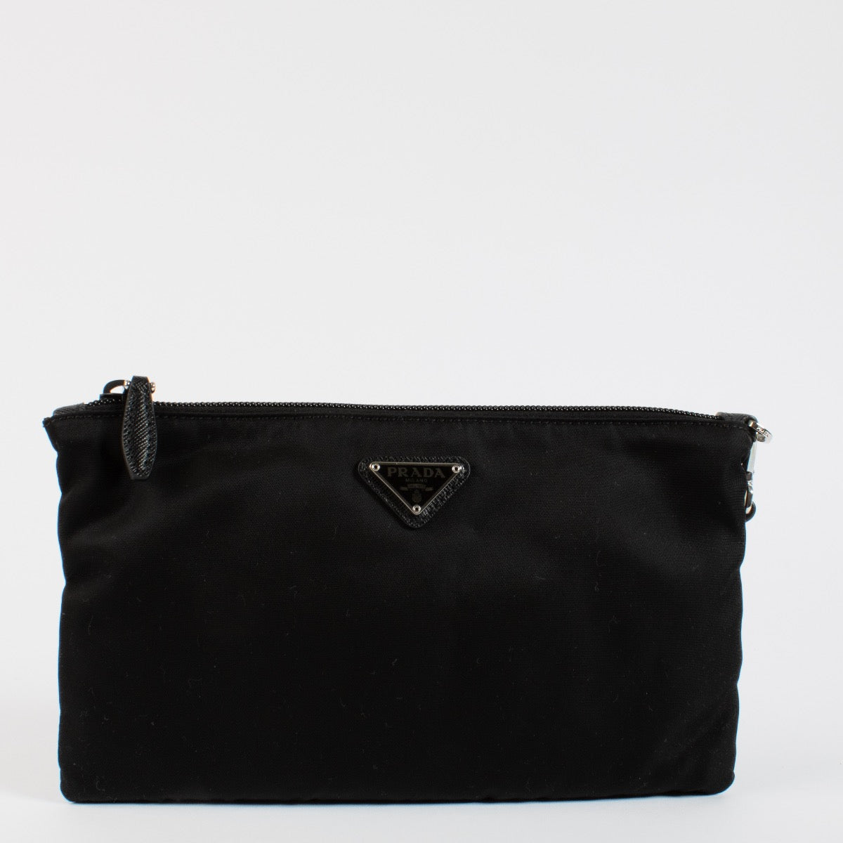 Shop 100% authentic second hand Prada Black Nylon Pouch on Labellov.com