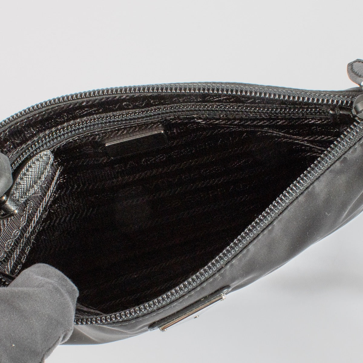 Shop 100% authentic second hand Prada Black Nylon Pouch on Labellov.com