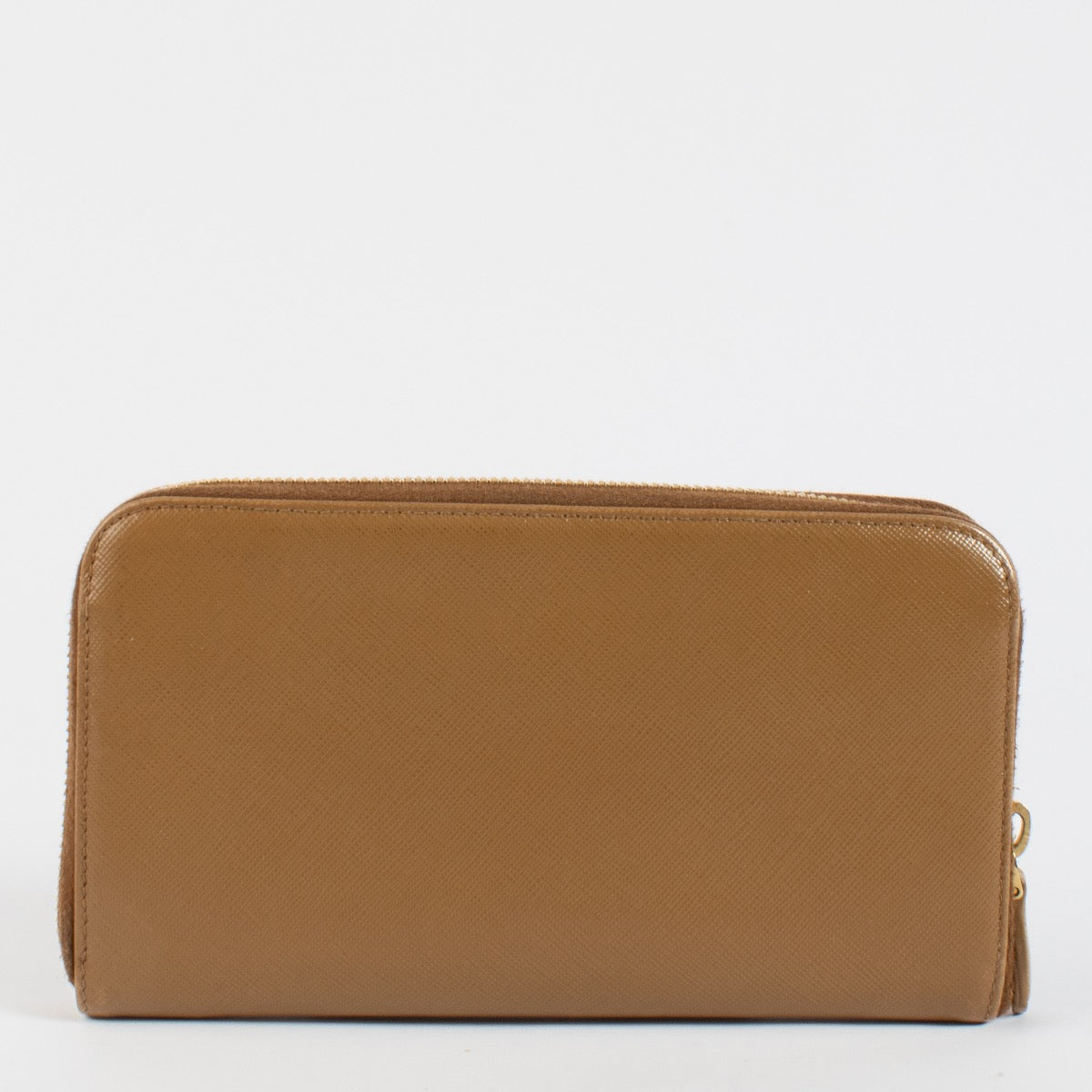 Shop 100% authentic second hand Prada Camel Zip Wallet on Labellov.com