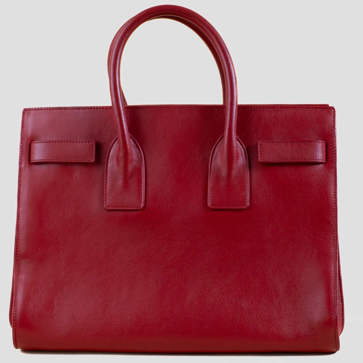 Shop 100% authentic second hand Saint Laurent Red Sac de Jour Small on Labellov.com