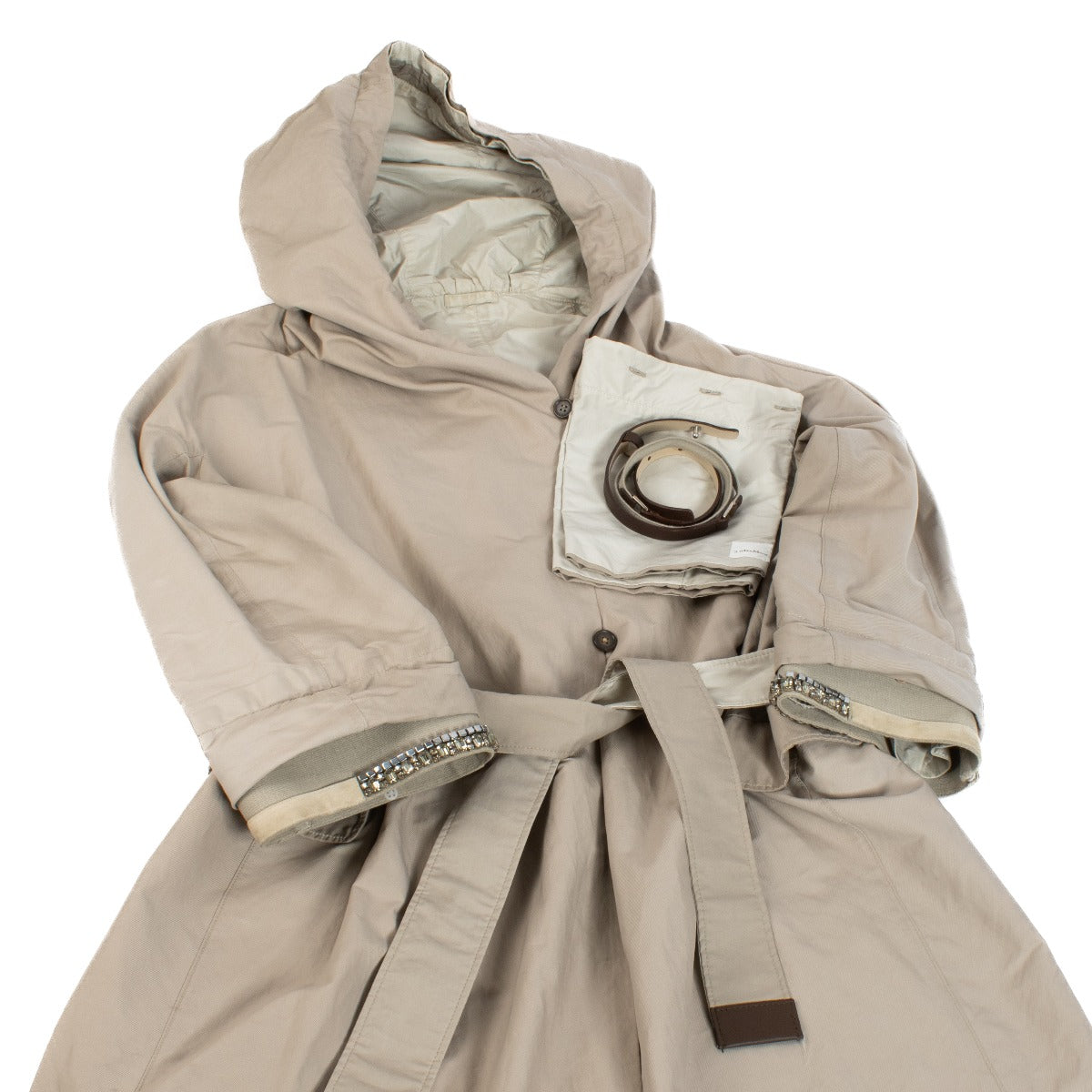 'S Max Mara Beige Omkeerbare Jas - Maat FR42