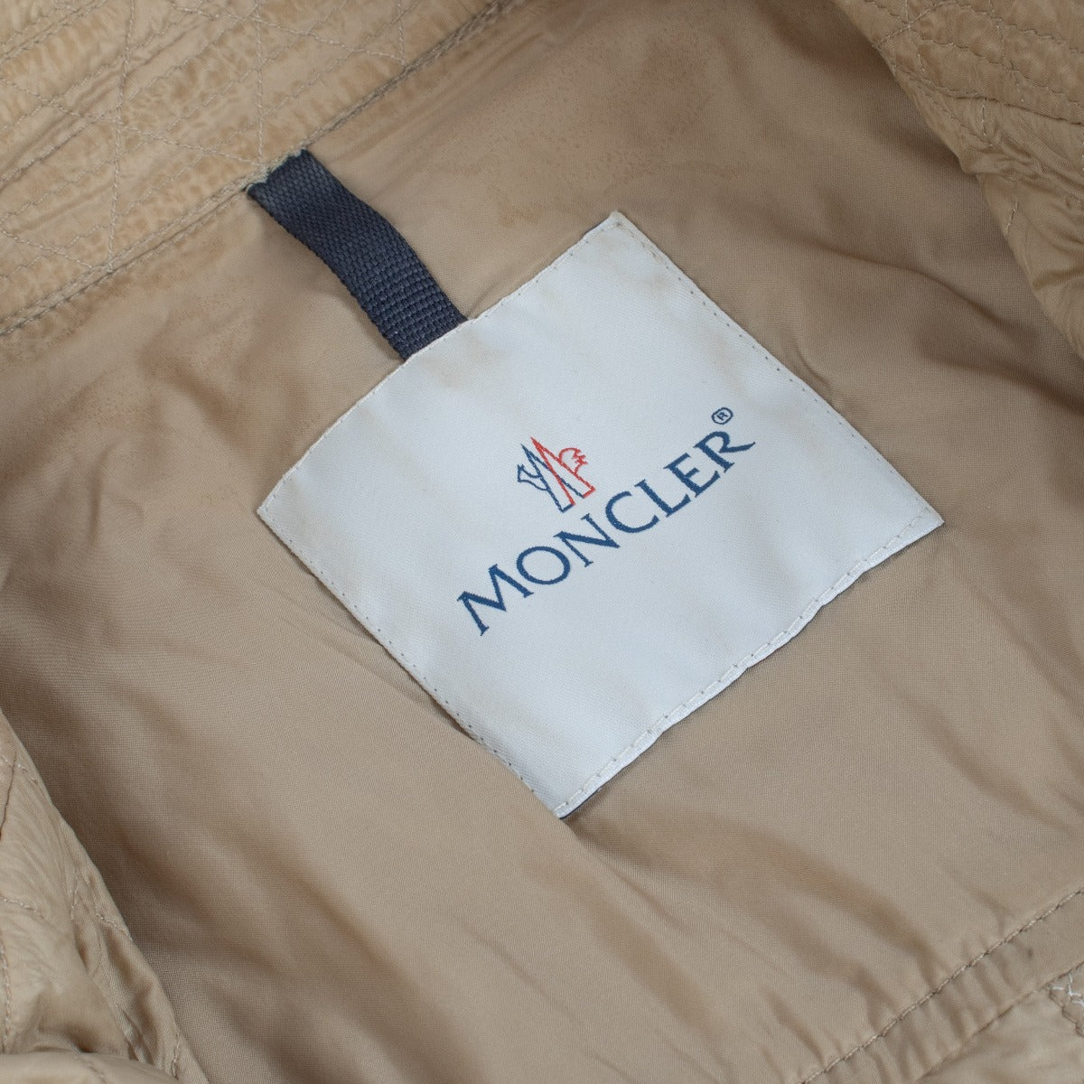 Moncler Beige Quilted Aglae Trench Coat