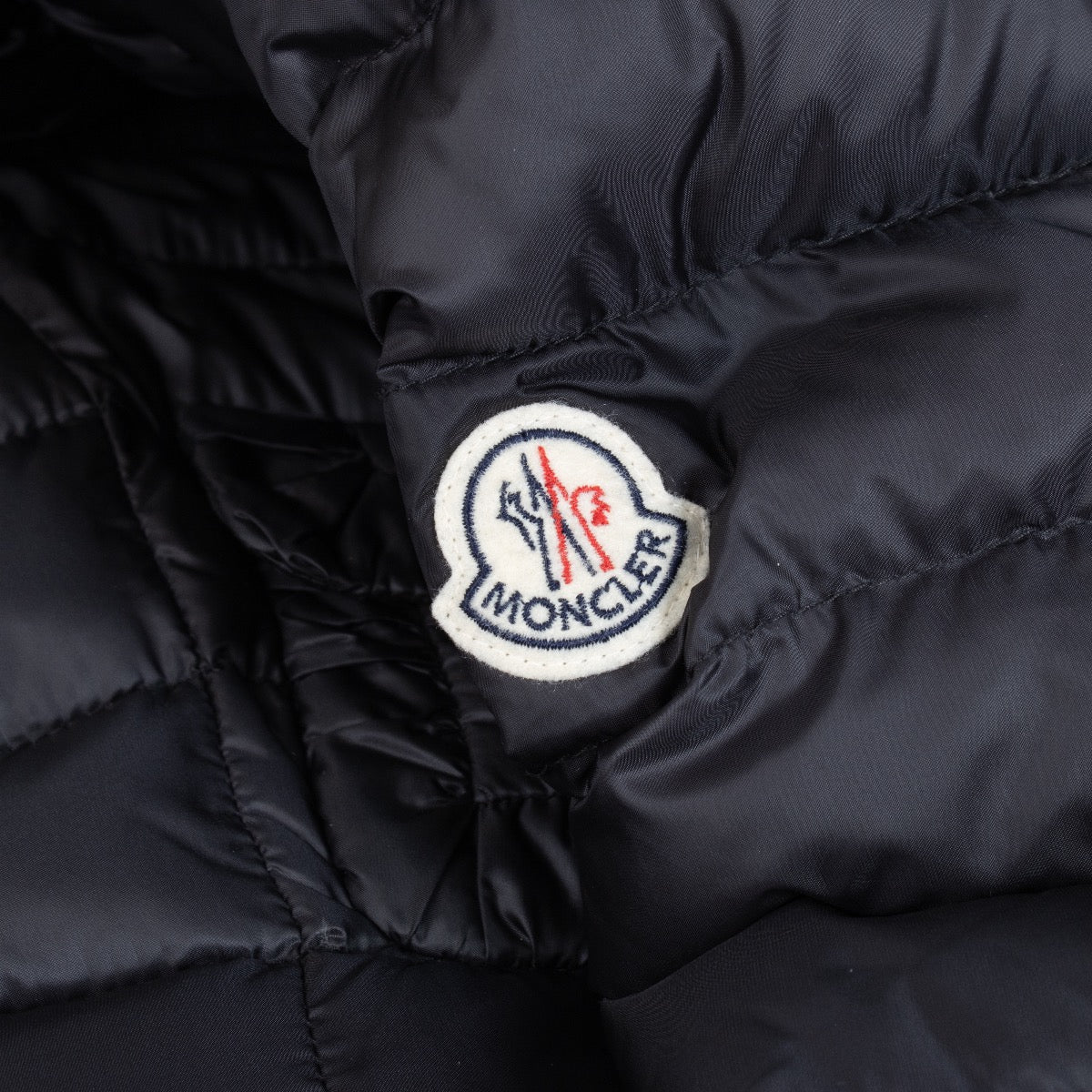authentic preloved Moncler Black Padded Down Jacket on Labellov.com