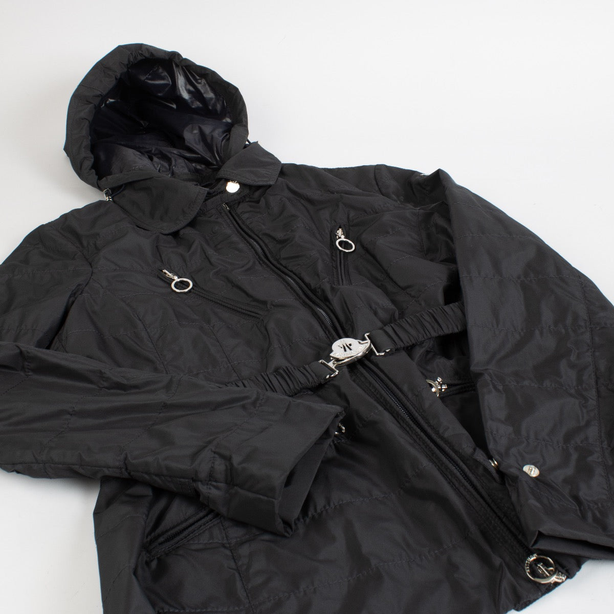 authentic preloved Moncler Black Rain Jacket on Labellov.com
