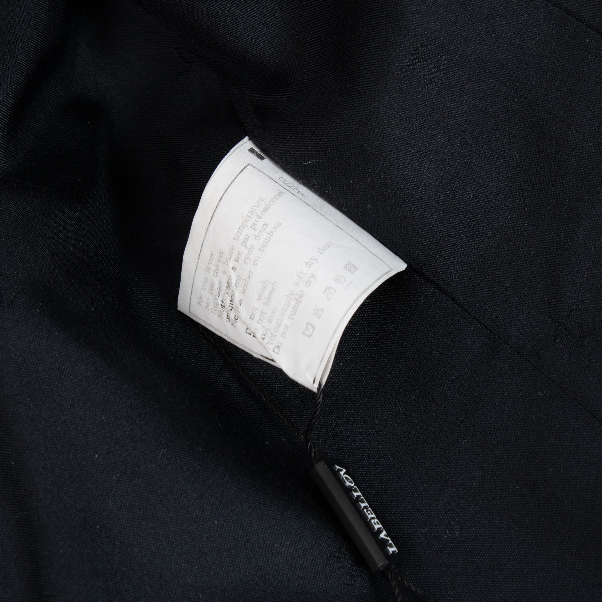 Chanel 96P Black Pinstripe Jacket - Size 40