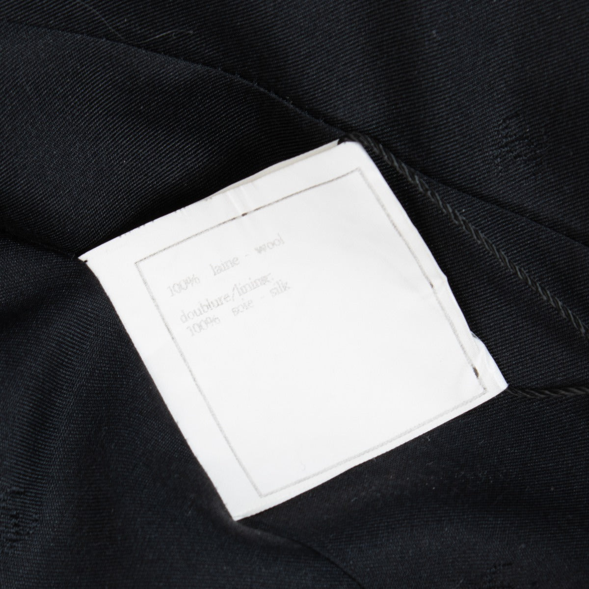 Chanel 96P Black Pinstripe Jacket - Size 40