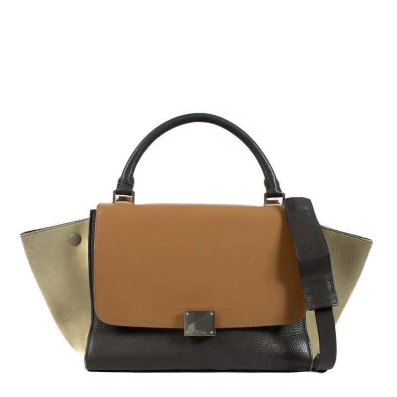 shop 100% authentic second hand Celine Tri-Color Small Trapeze Bag on Labellov.com