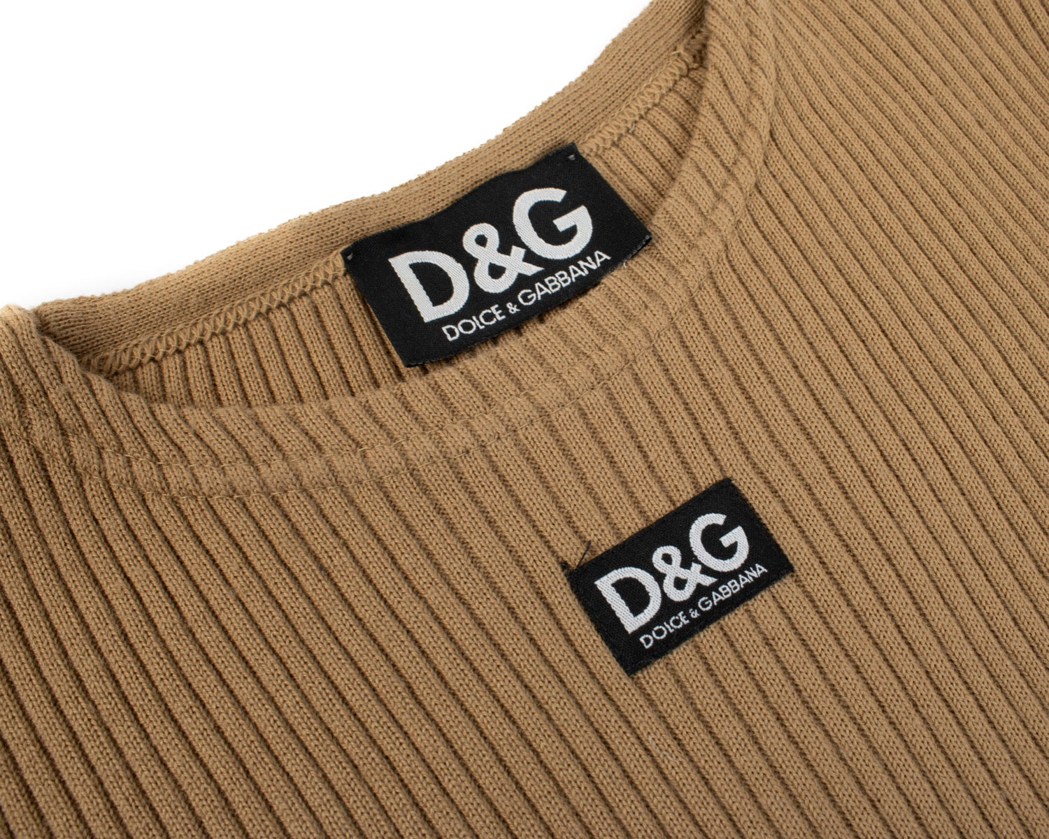 shop 100% authentic second hand Dolce & Gabbana Beige T-shirt on Labellov.com