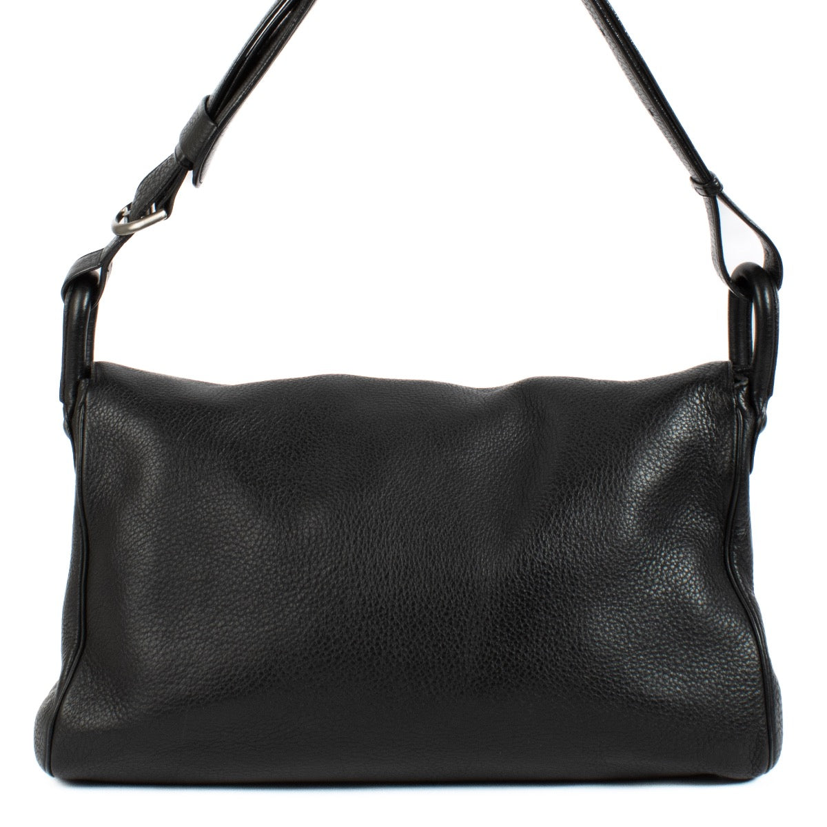 Authentic second hand Delvaux Black Brillant Besace Bag on Labellov.com